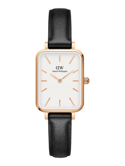 Reloj minimalista en oro rosa