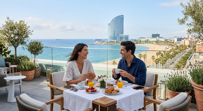 20 Hotels in Barcelona with Magical Views and Morning Sun